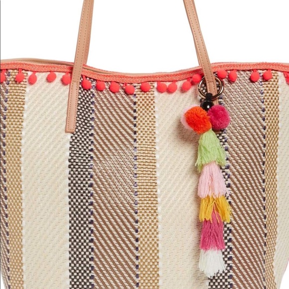 Nordstrom Handbags - Stripper Fringe Tote bag with Wristlet